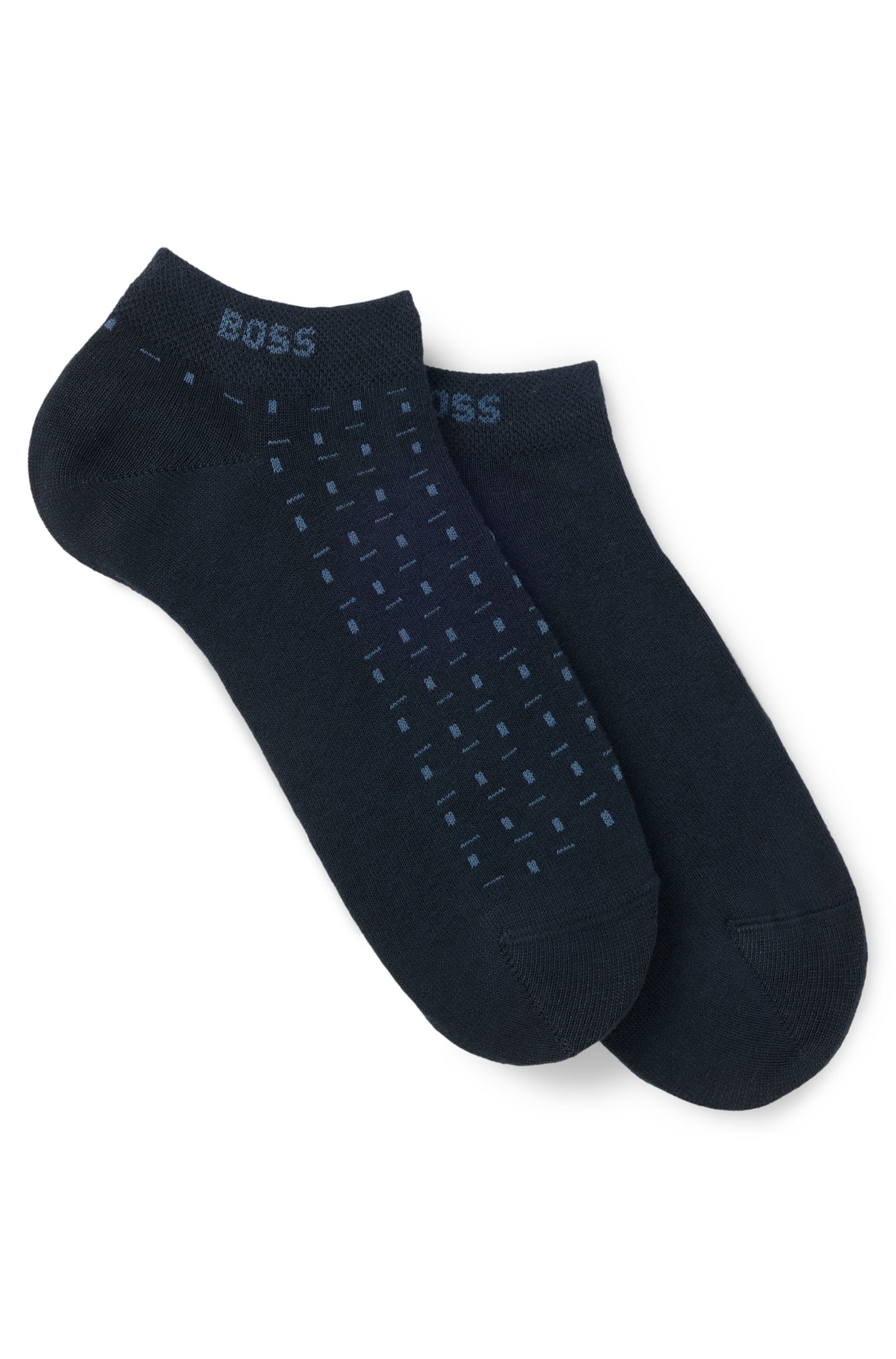 【BOSS博斯】竹纤维混纺短袜两双装