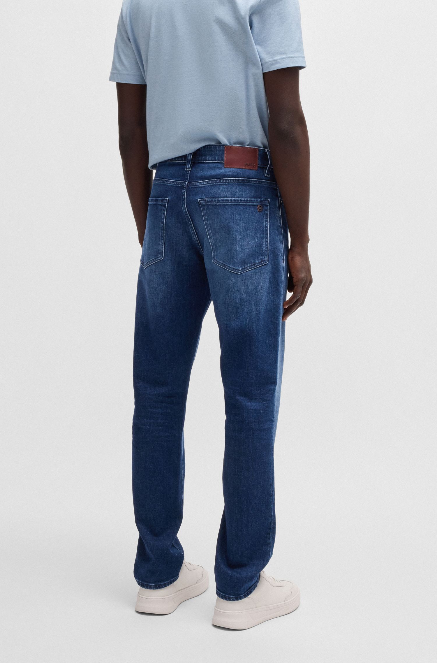 【BOSS博斯】舒适弹力牛仔裤