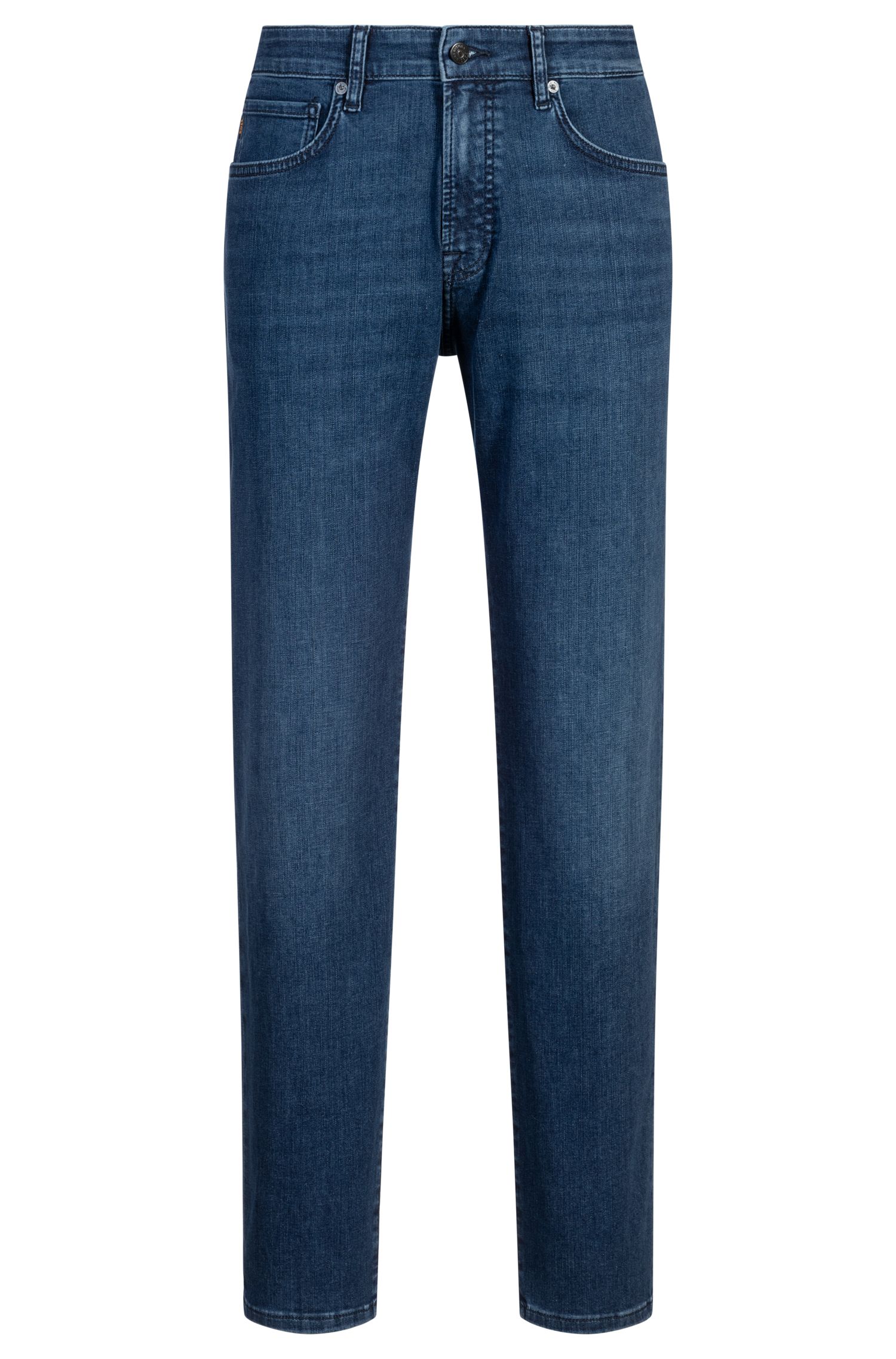 【BOSS博斯】柔软丹宁常规版型牛仔裤