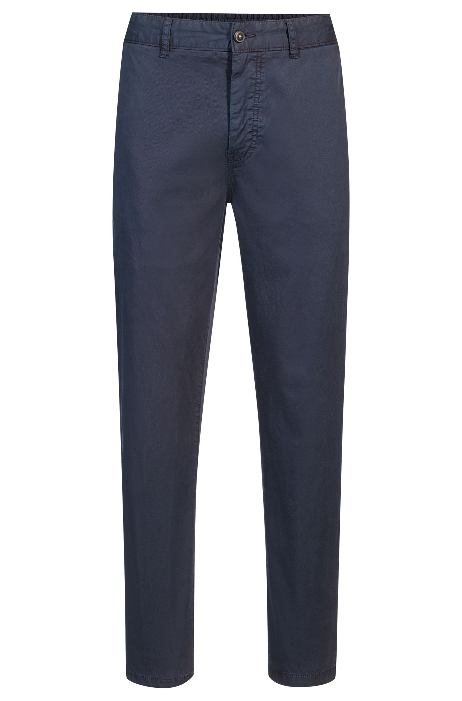 【BOSS博斯】弹力棉斜纹布锥形休闲裤