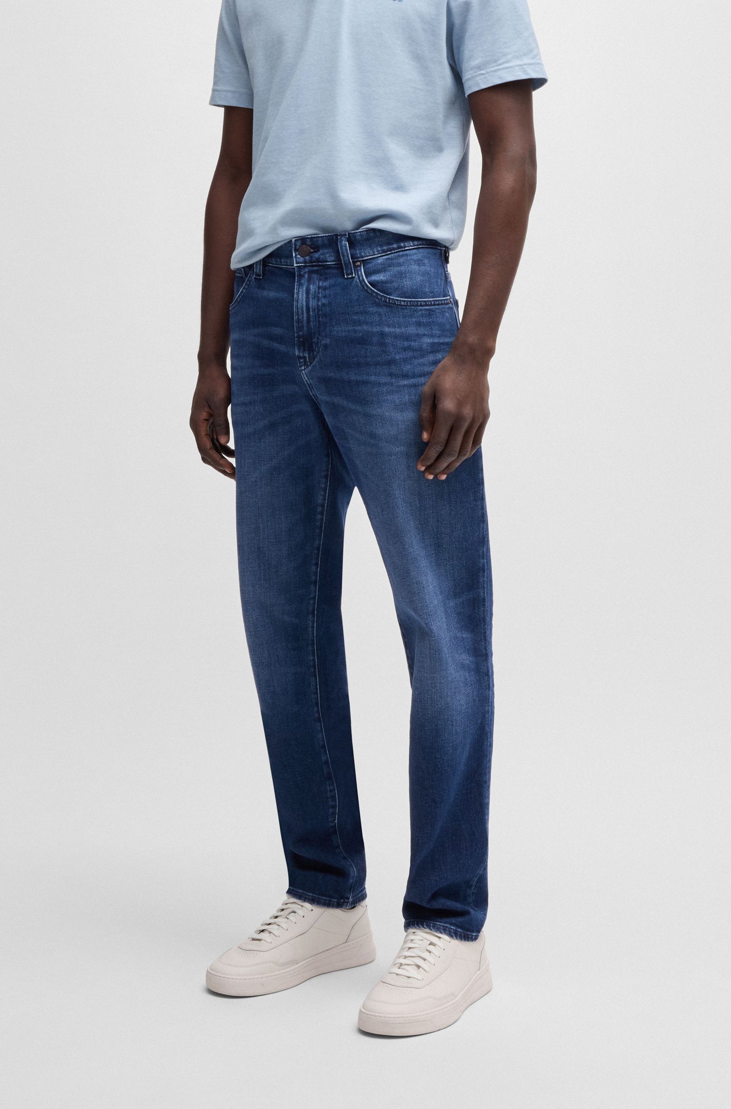 【BOSS博斯】舒适弹力牛仔裤