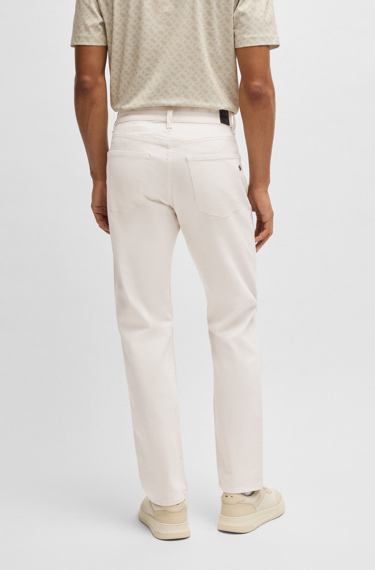 【BOSS博斯】牛仔布常规版型牛仔裤