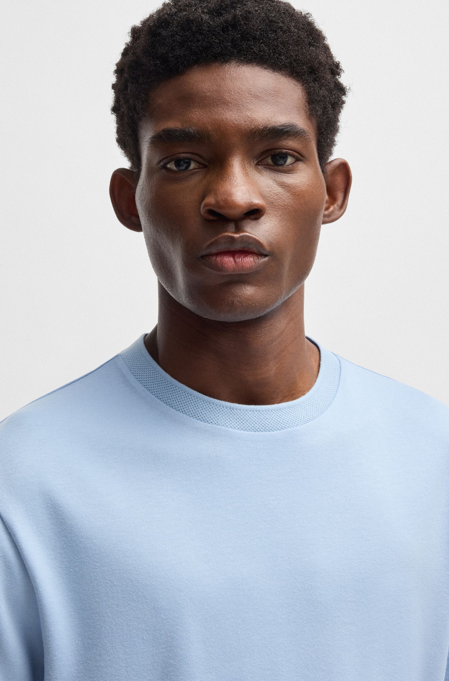 【BOSS博斯】棉毛面料常规版型 T 恤