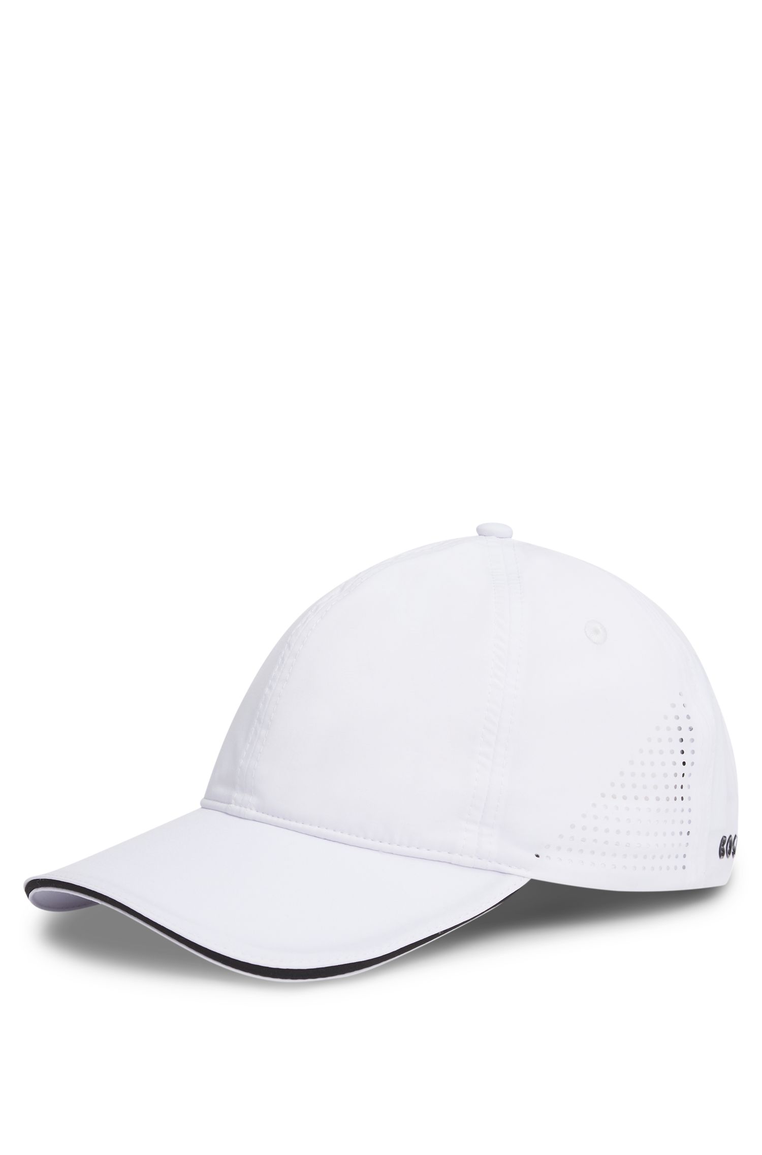 【BOSS博斯】亮面徽标弹力尼龙鸭舌帽