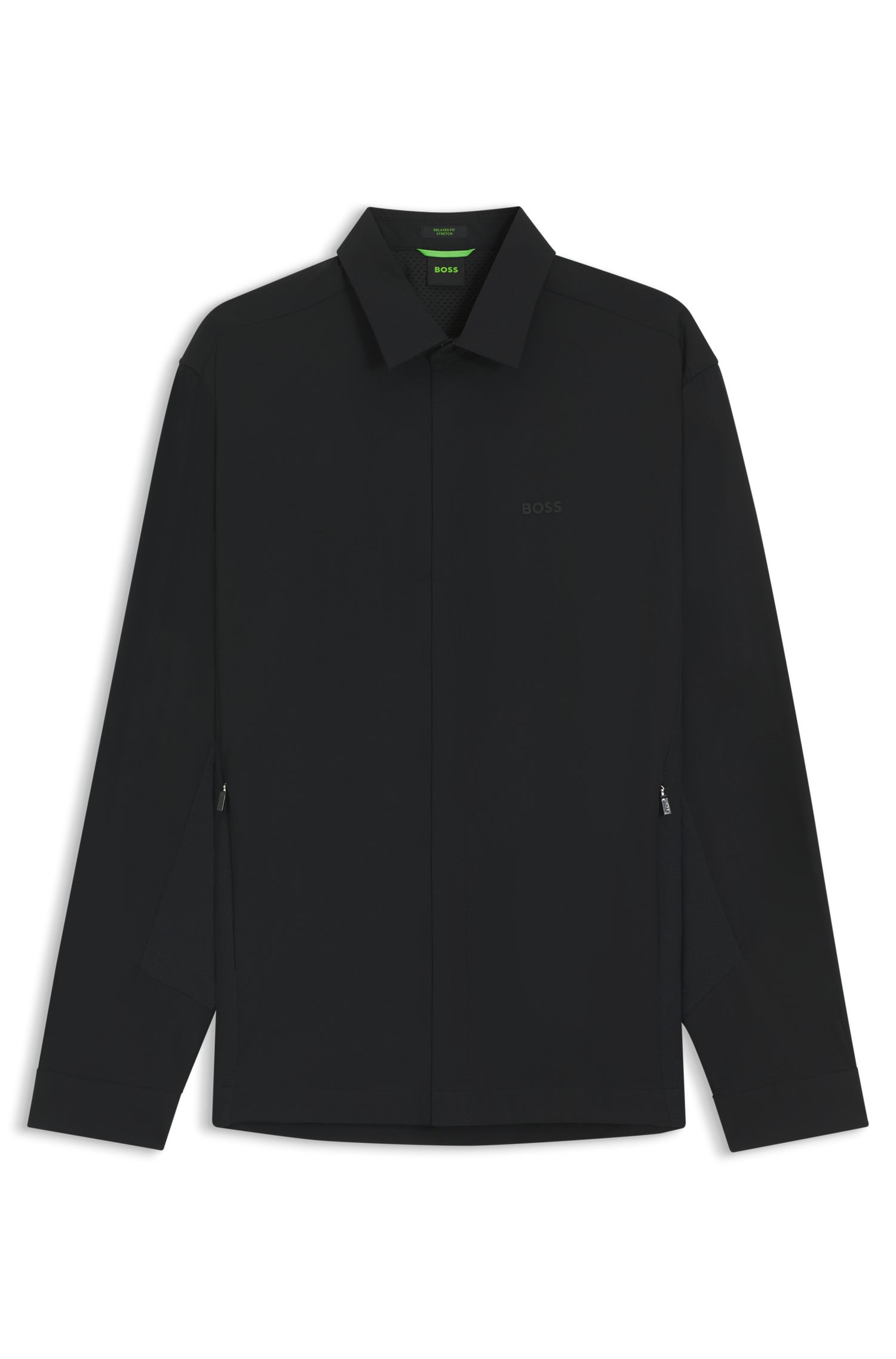 【BOSS博斯】面料宽松版型外套衬衫