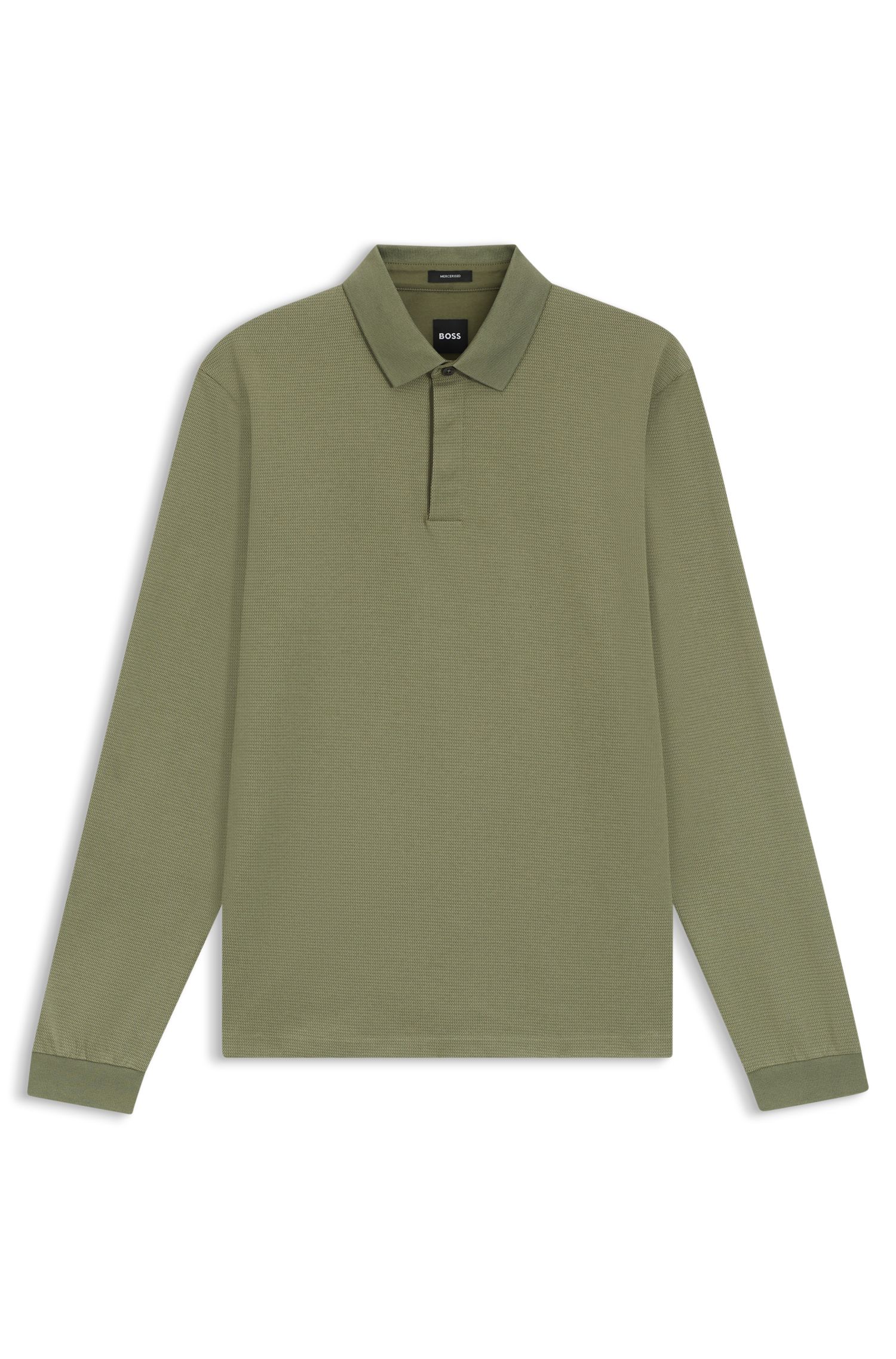 【BOSS博斯】丝光棉平领 Polo 衫
