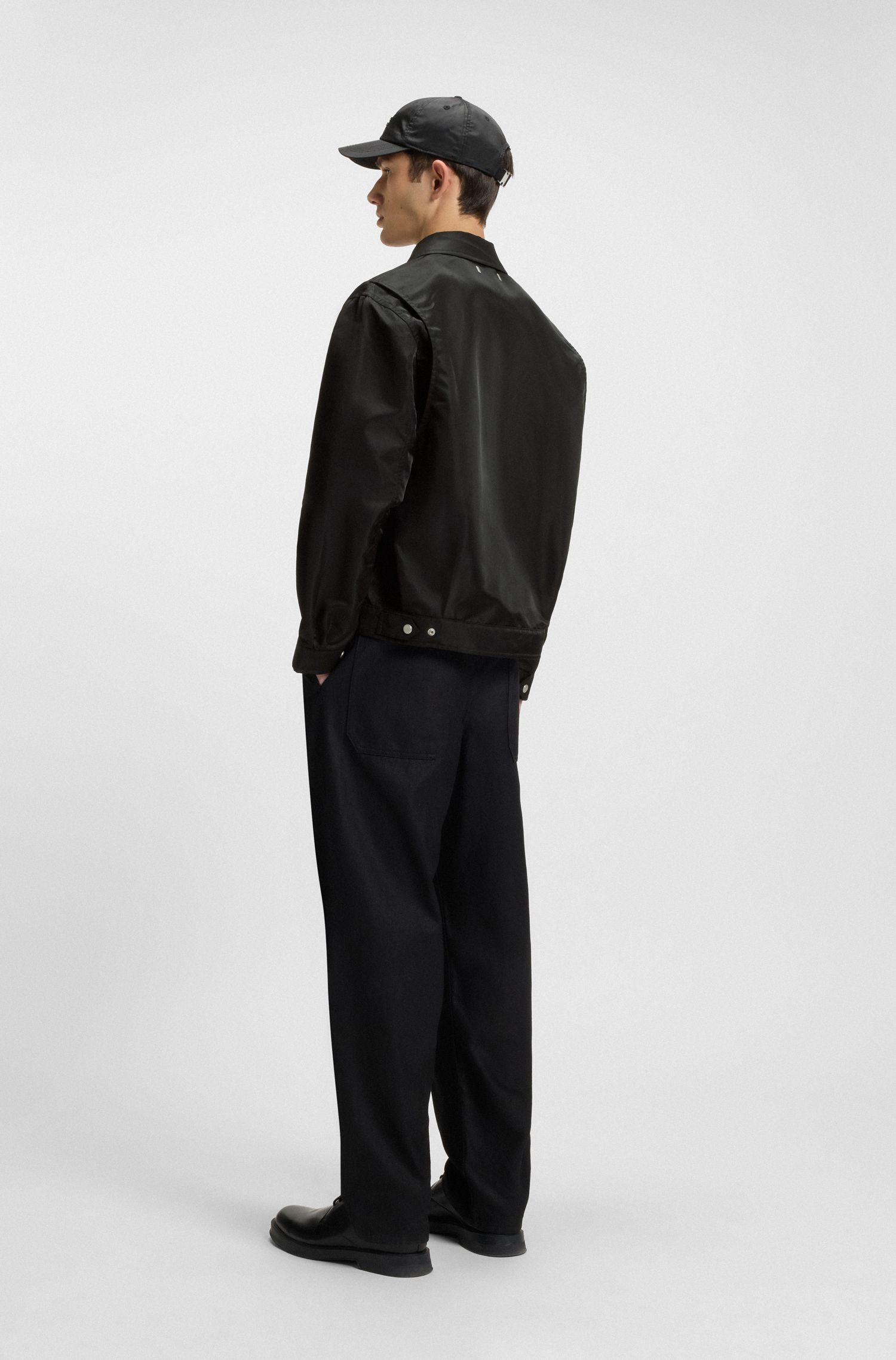 【HUGO雨果】堆叠风徽标装饰夹克