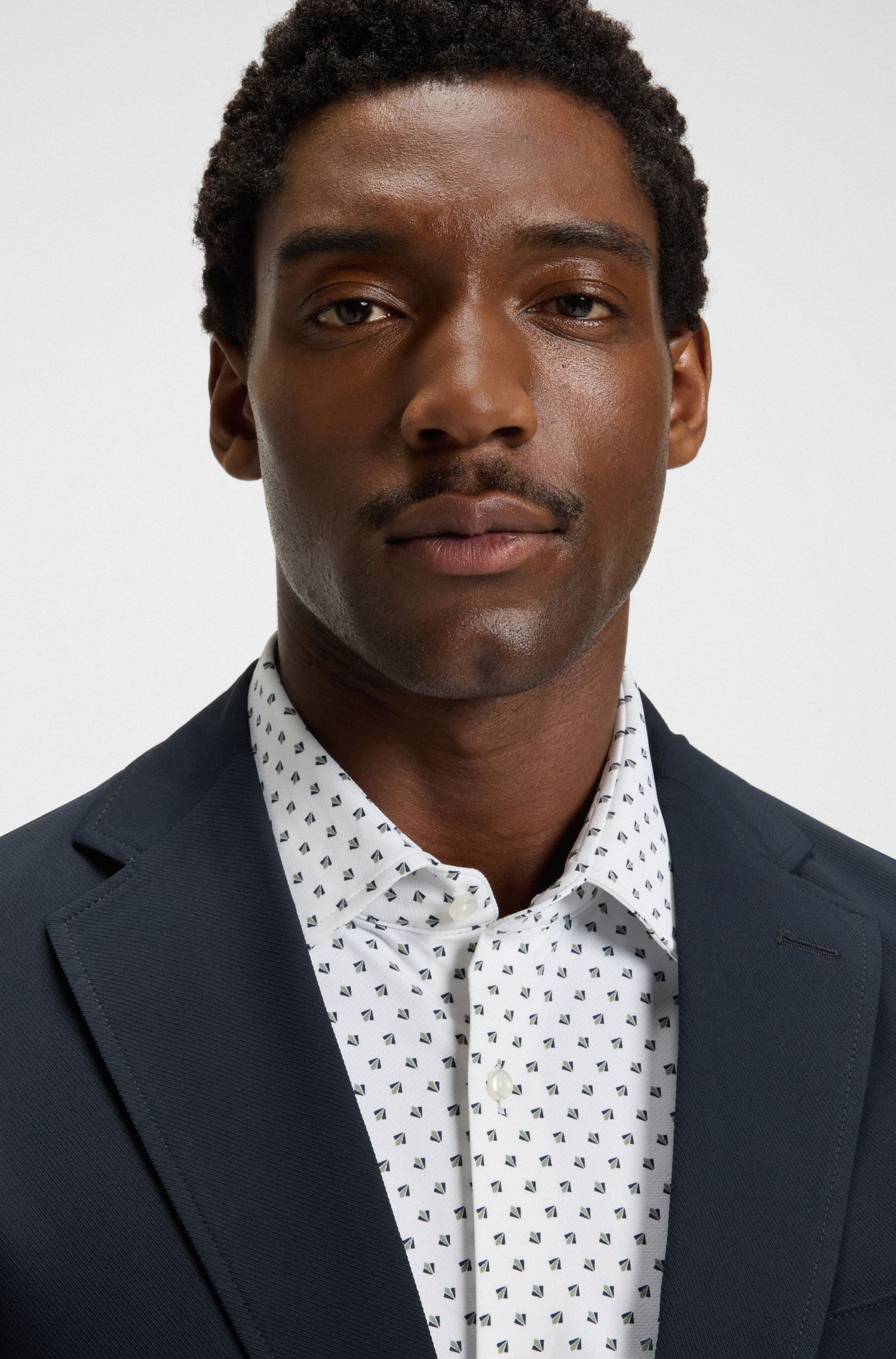 【BOSS博斯】弹性面料可折叠轻薄运动夹克衫