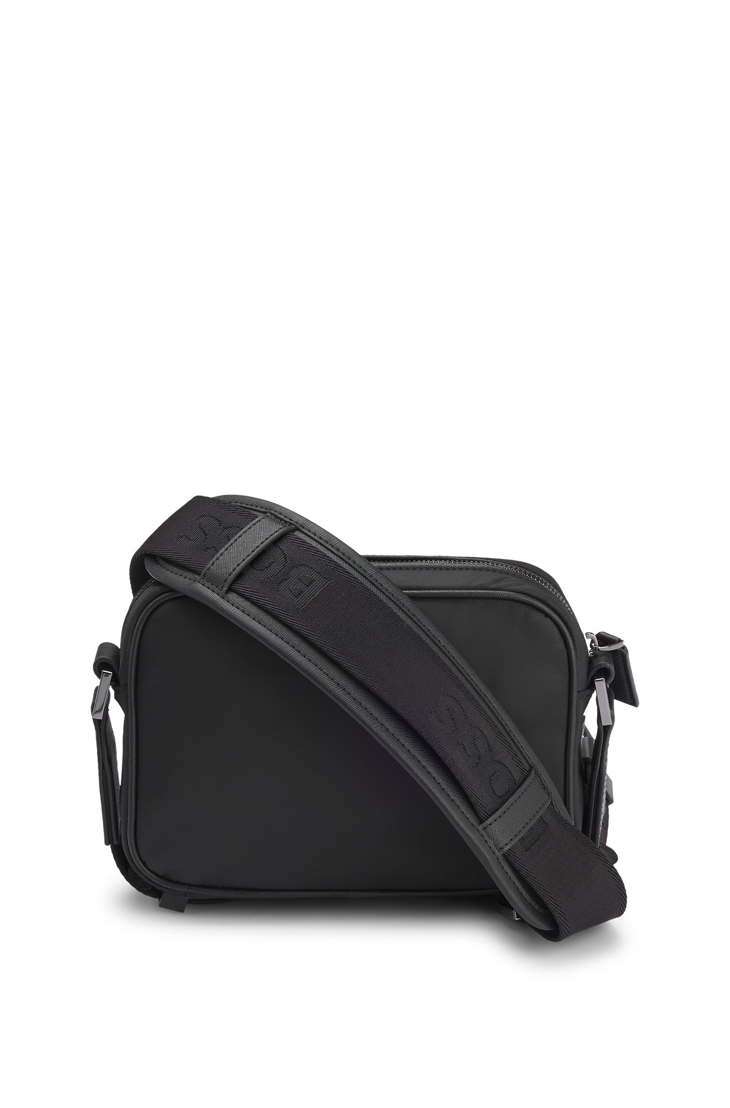 【BOSS博斯】交织字母图案斜挎包