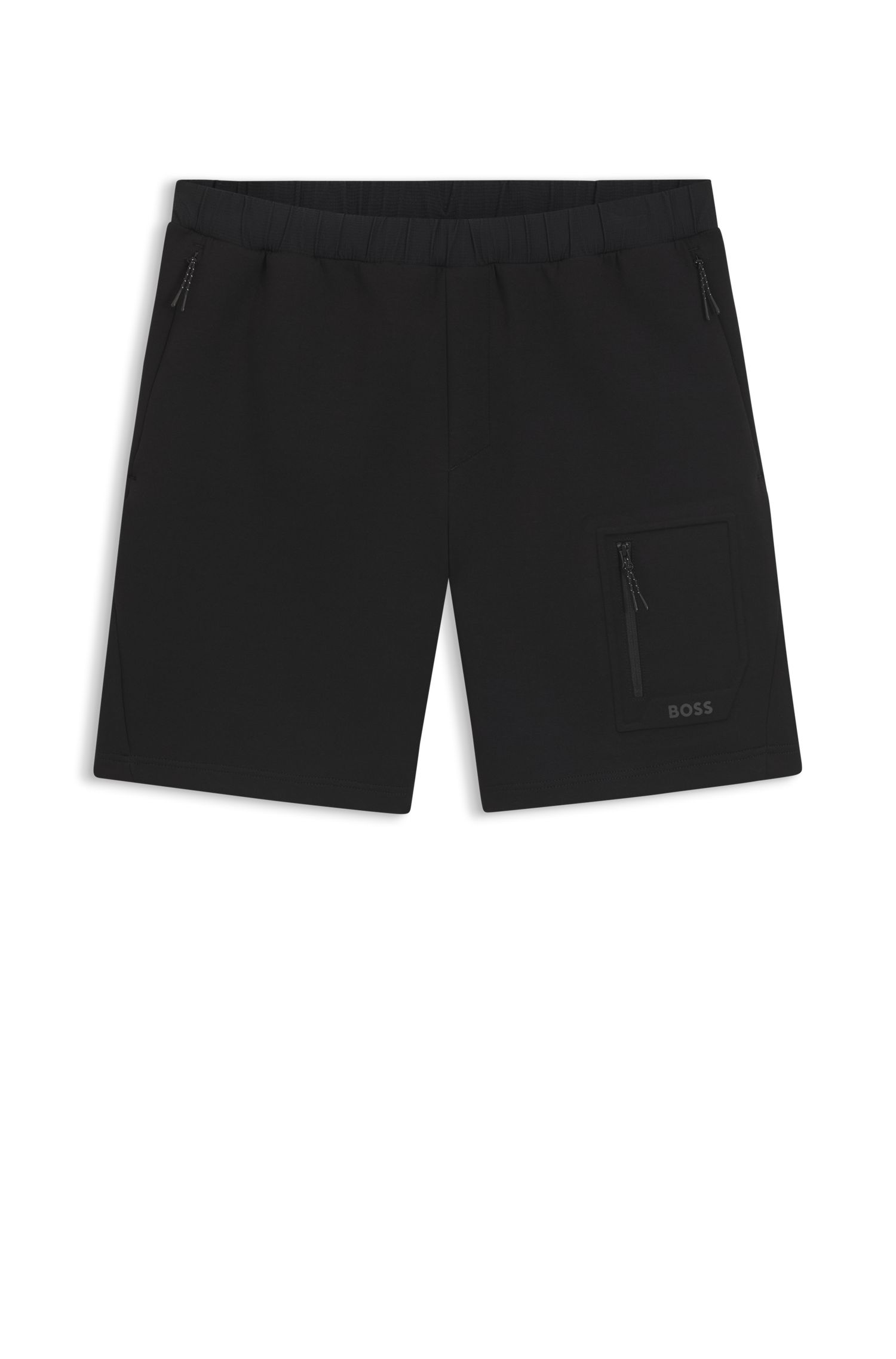 【BOSS博斯】反光细节运动款常规版型短裤