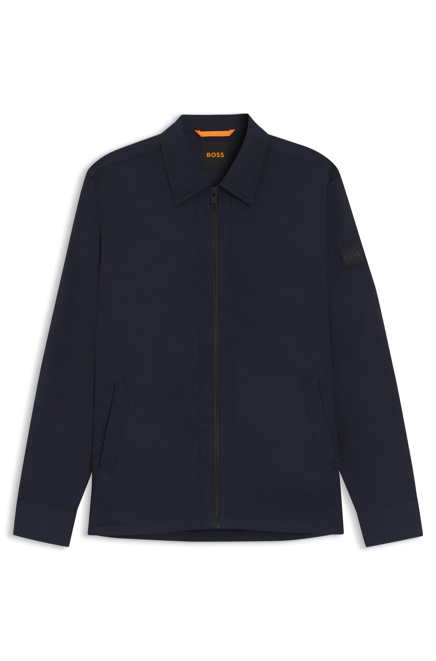 【BOSS博斯】宽松版型外套衬衫