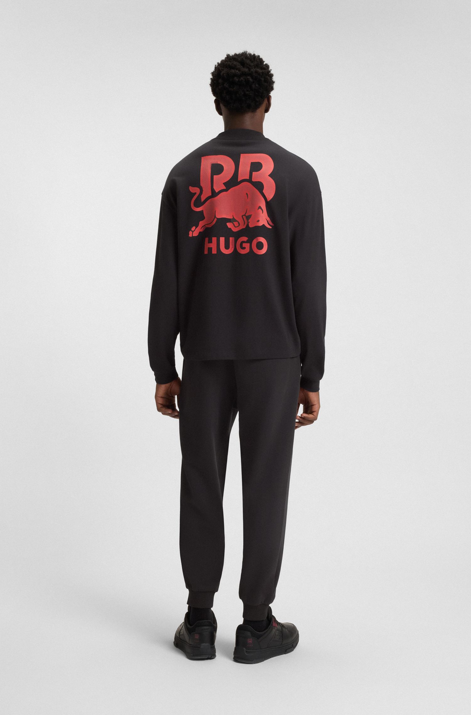 HUGO x RB 牡棉质 T 恤