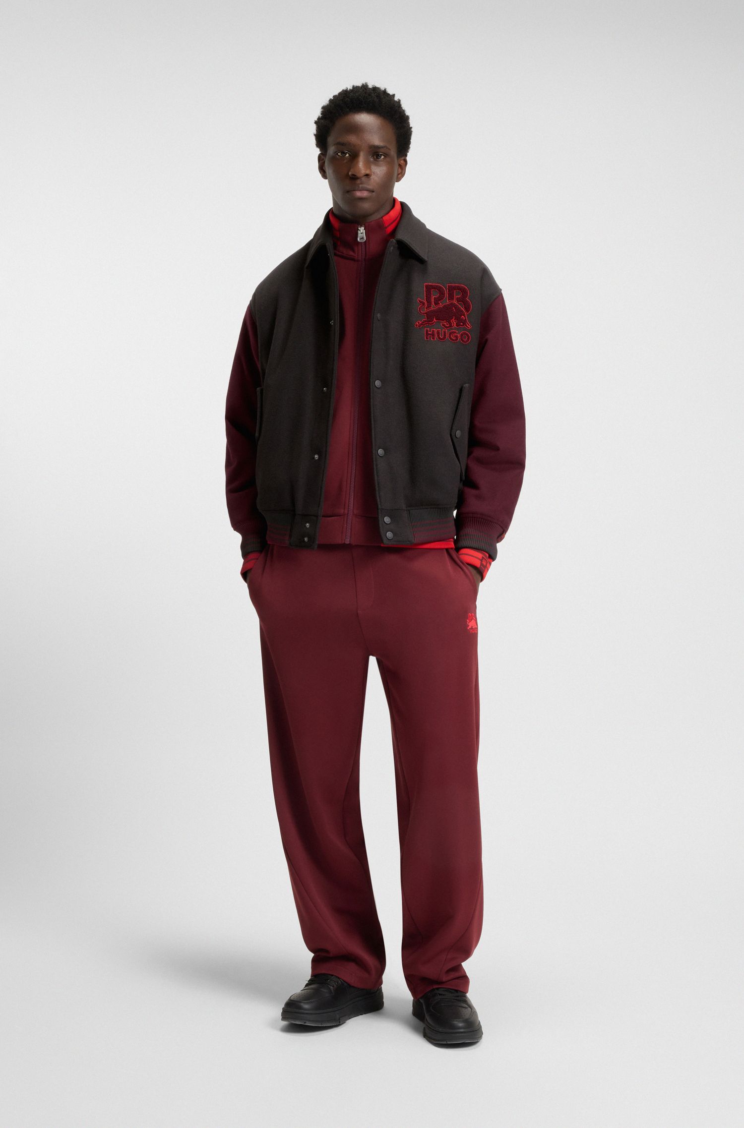 HUGO x RB 牡版型飞行员夹克