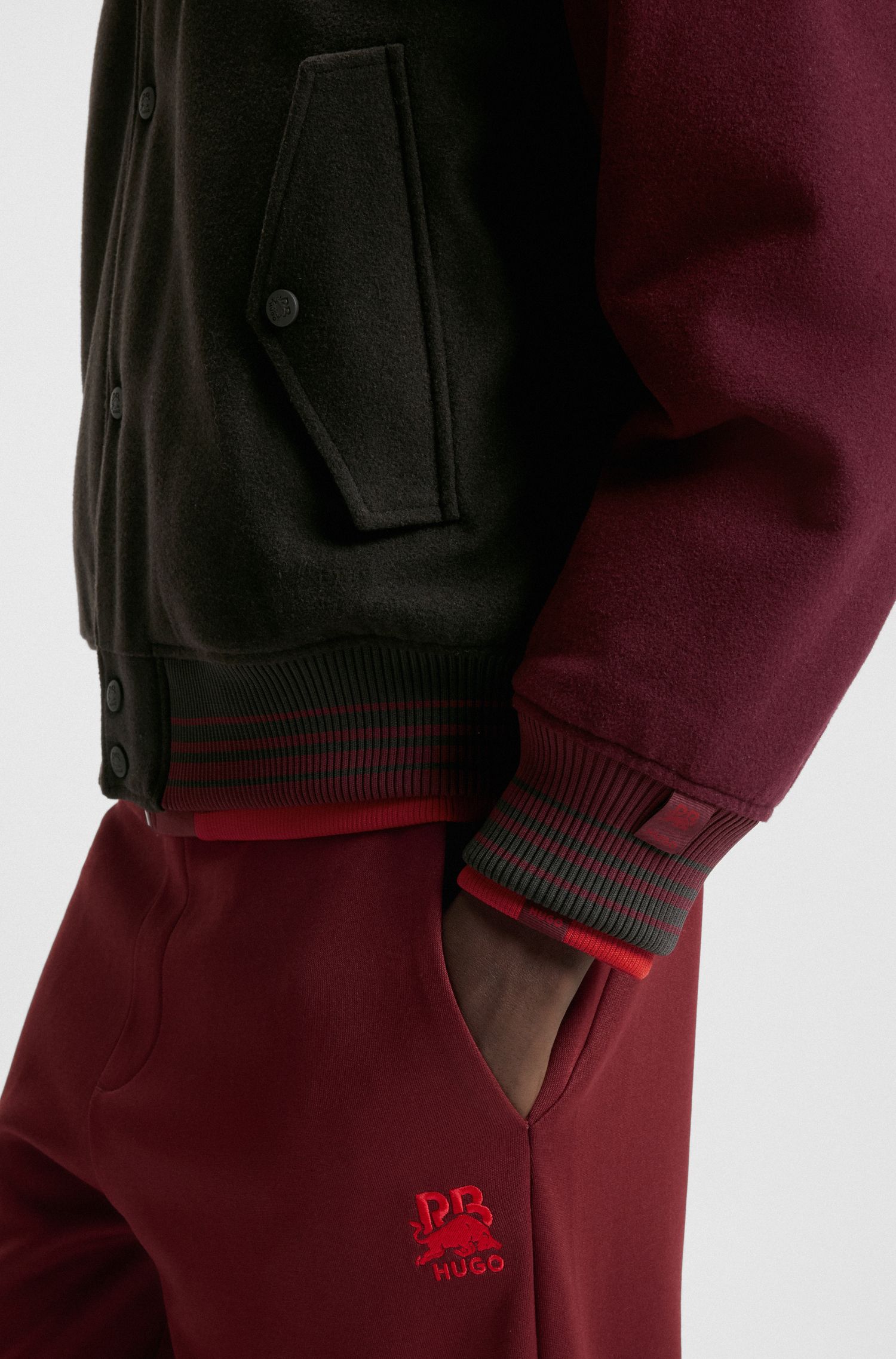 HUGO x RB 牡版型飞行员夹克