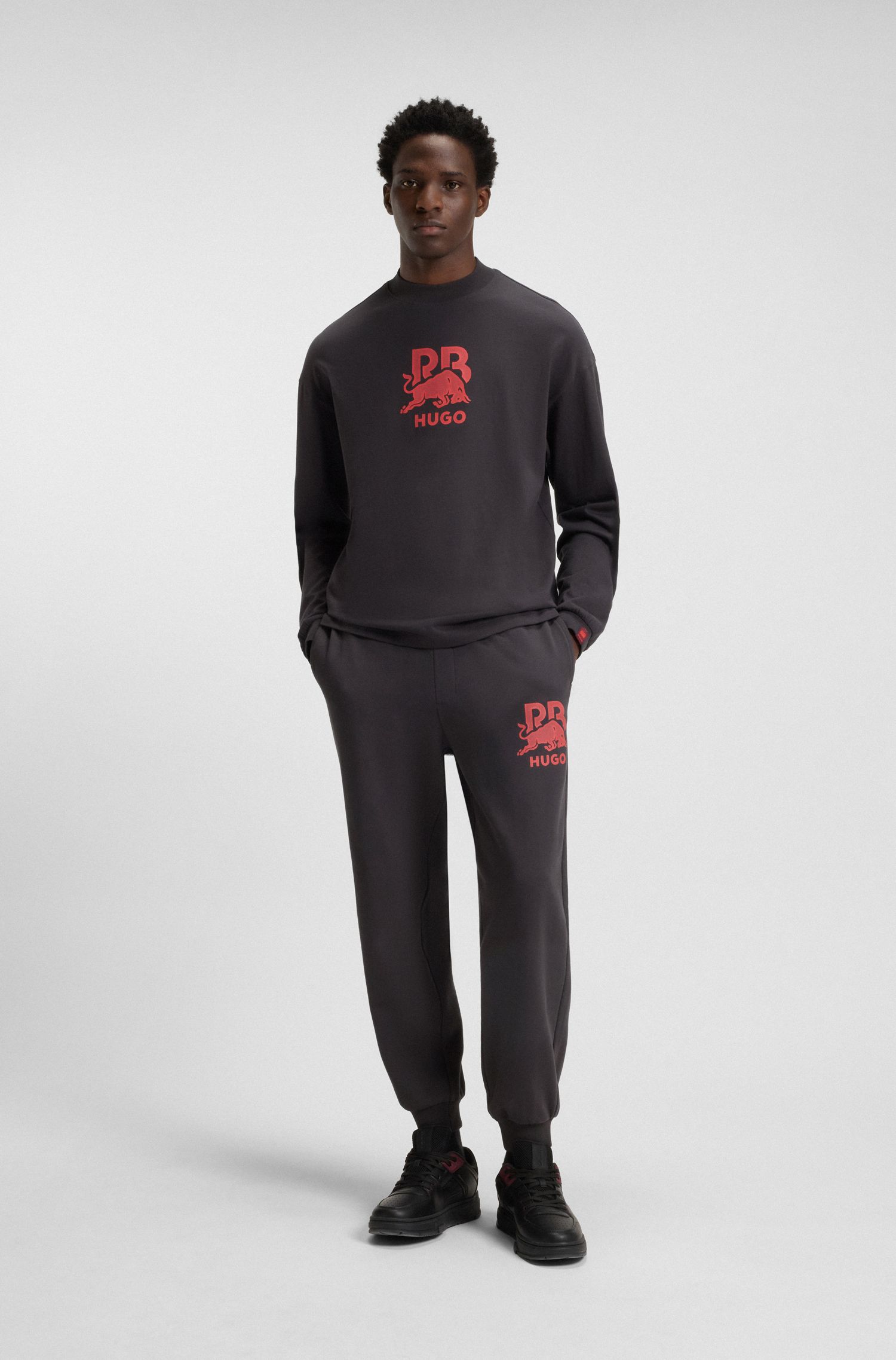 HUGO x RB 牡棉质 T 恤