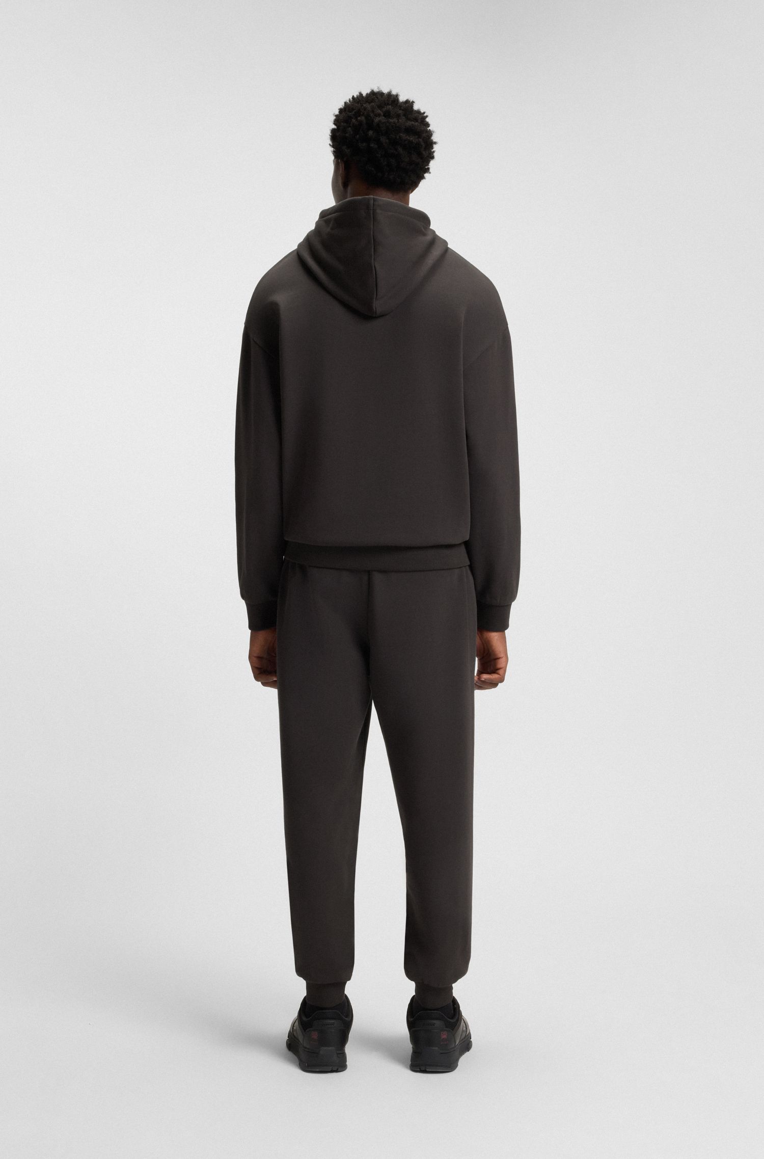 HUGO x RB 牛棉质毛圈布连帽衫