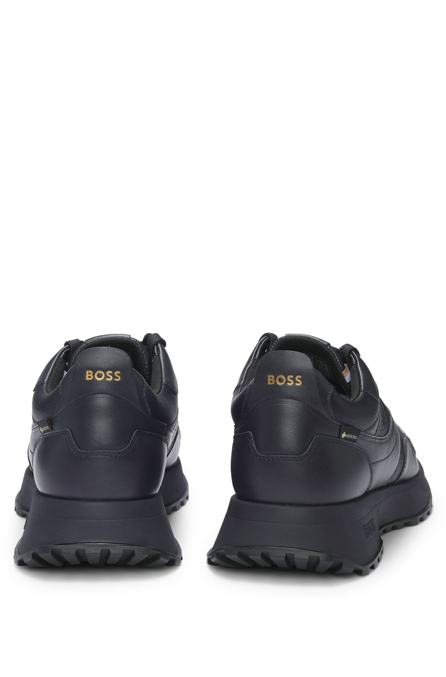 【BOSS博斯】GORE-TEX® 皮革运动鞋
