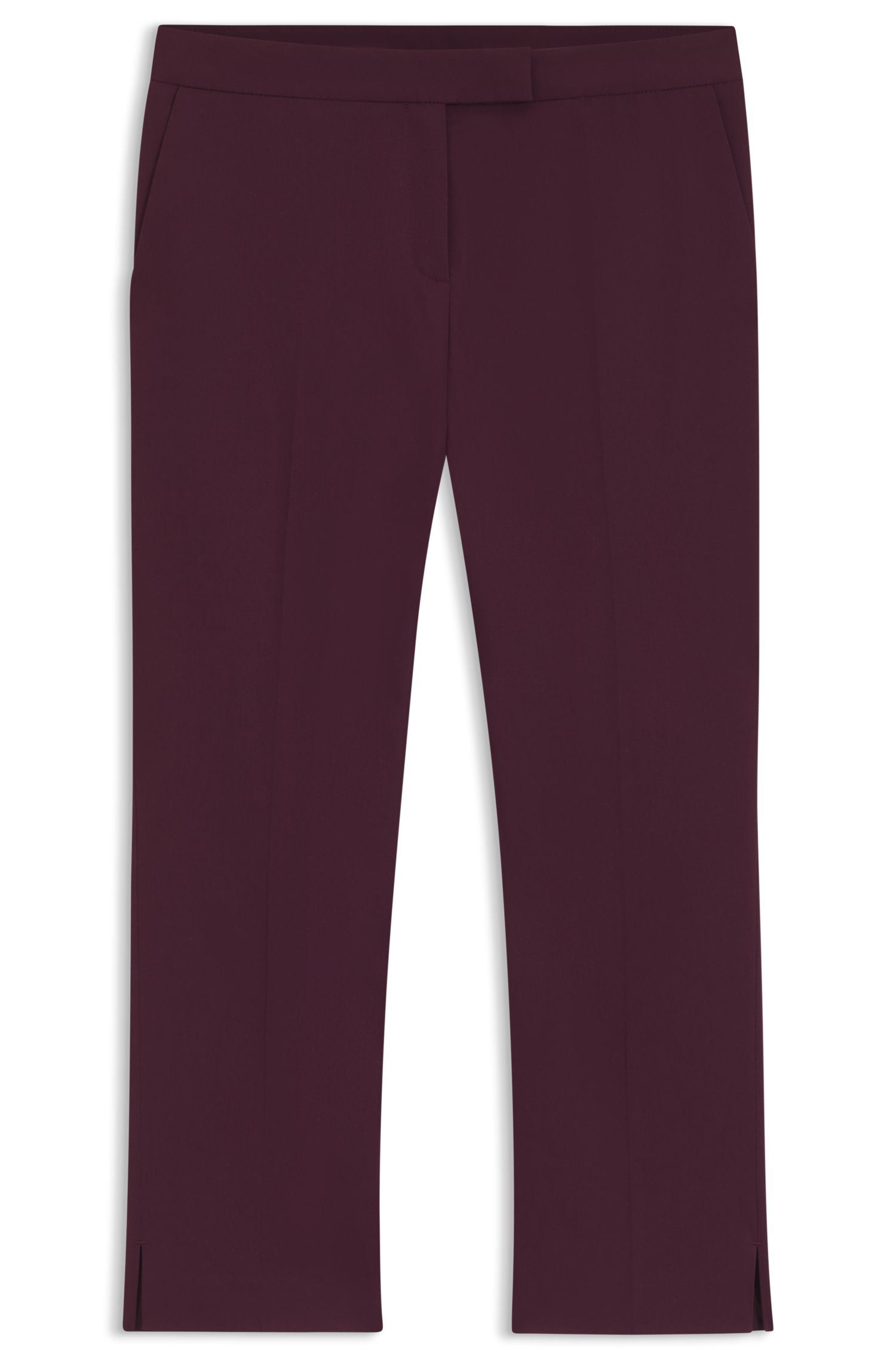 【BOSS博斯】弹力棉修身长裤