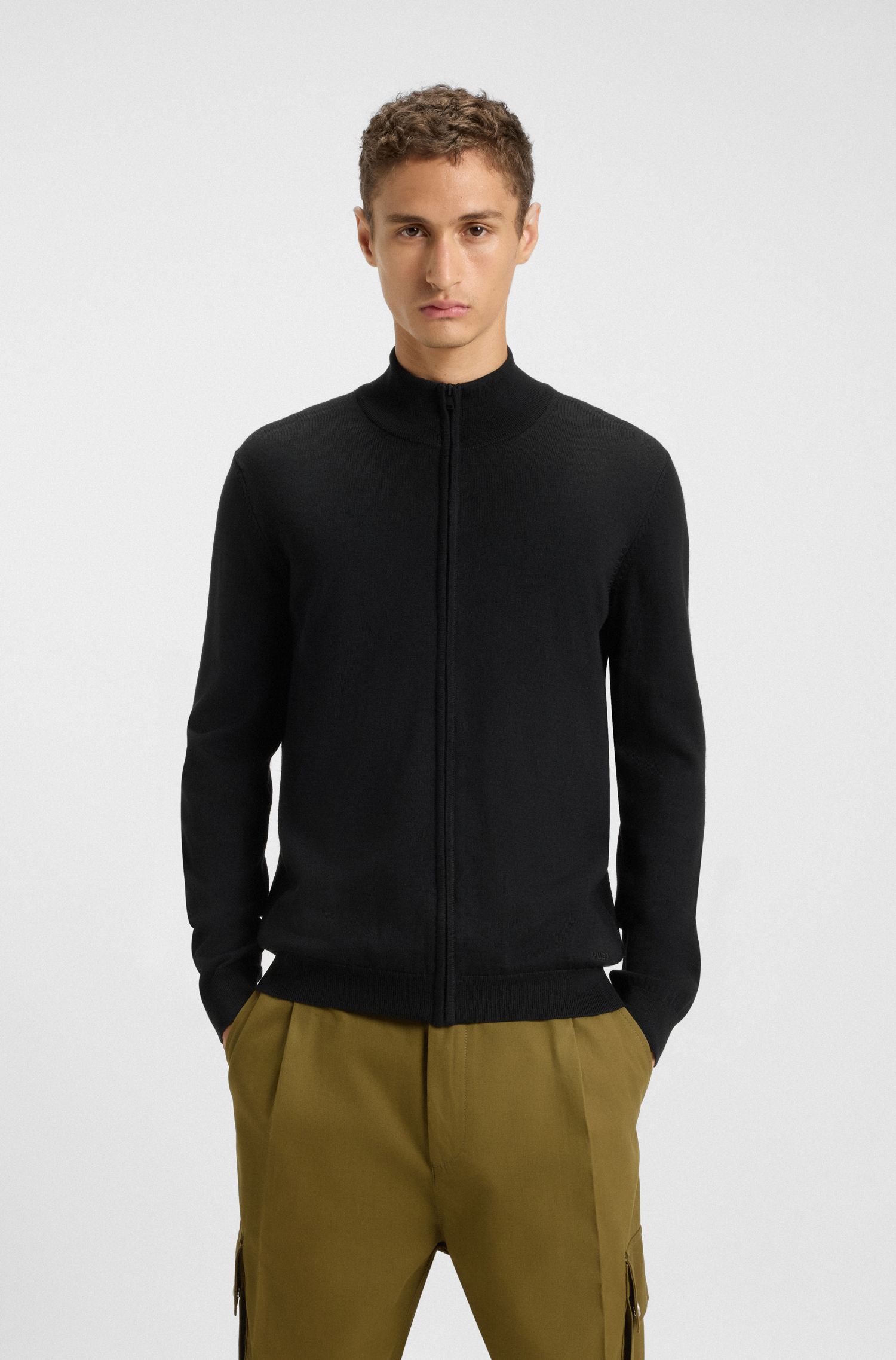 【HUGO雨果】常规版型拉链夹克