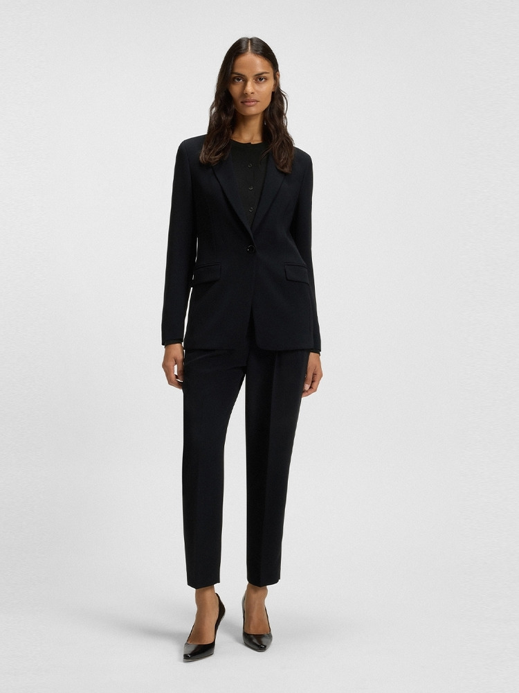 【BOSS博斯】超细美利奴羊毛系扣开衫