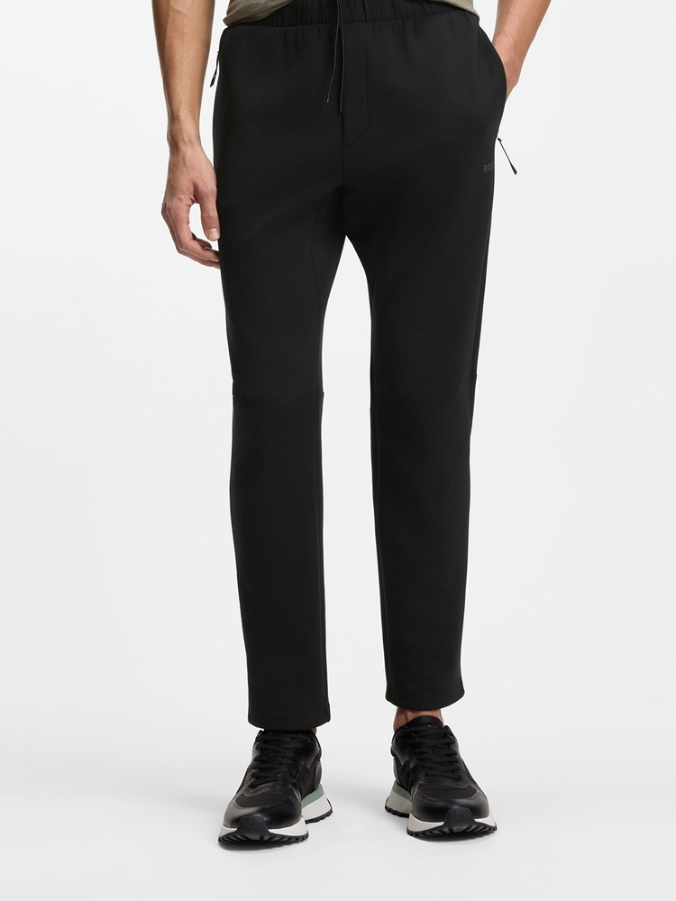 【BOSS博斯】反光细节常规版型运动裤