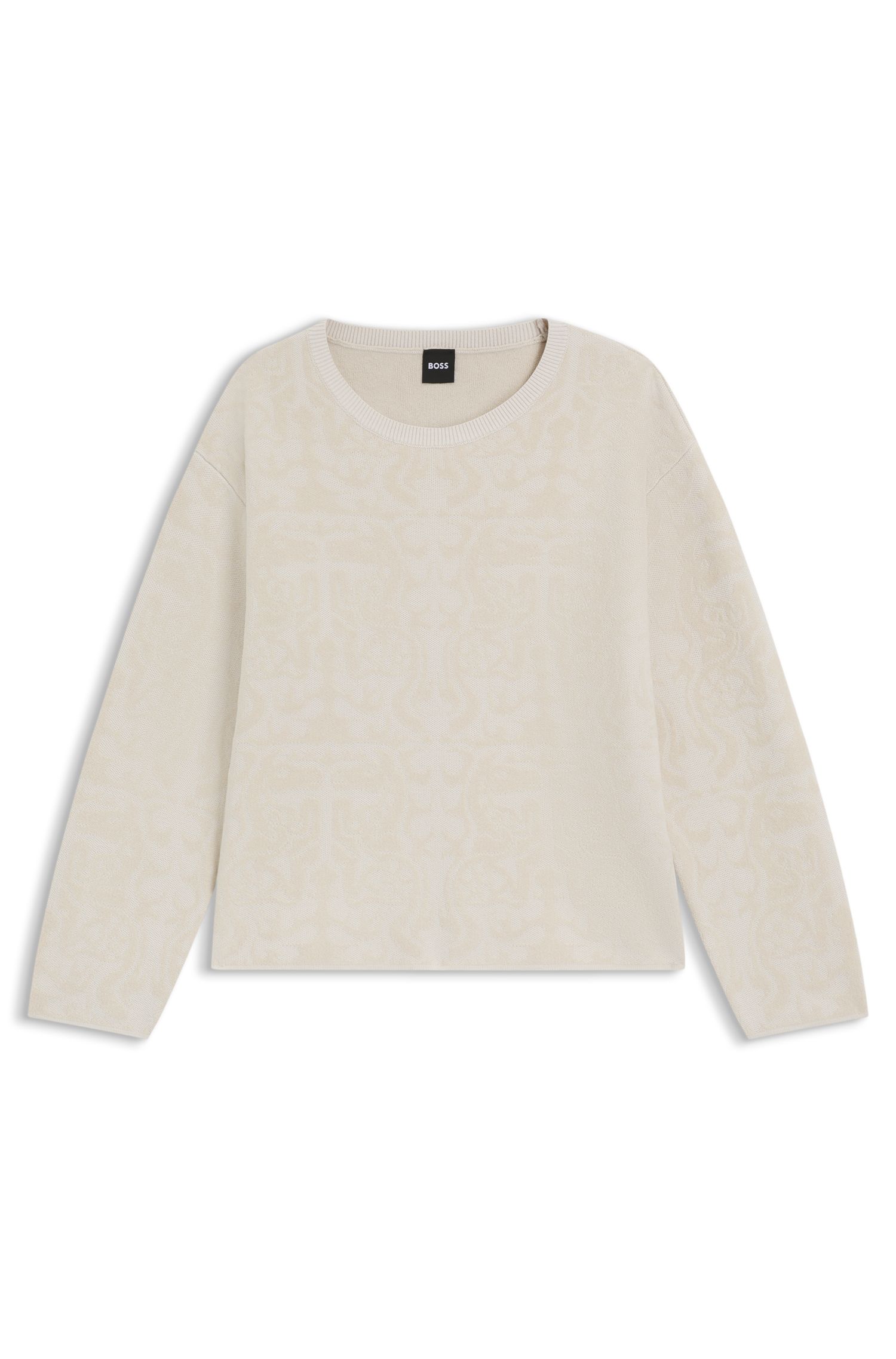 【马年新春系列】羊毛混纺提花图案毛衣