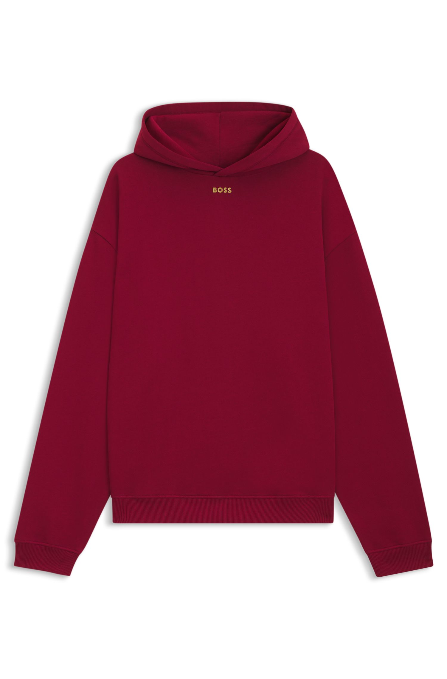 【马年新春系列】徽标艺术图案棉质连帽衫